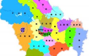 河北省石家庄市有多少个区和县 河北省石家庄市地图全图